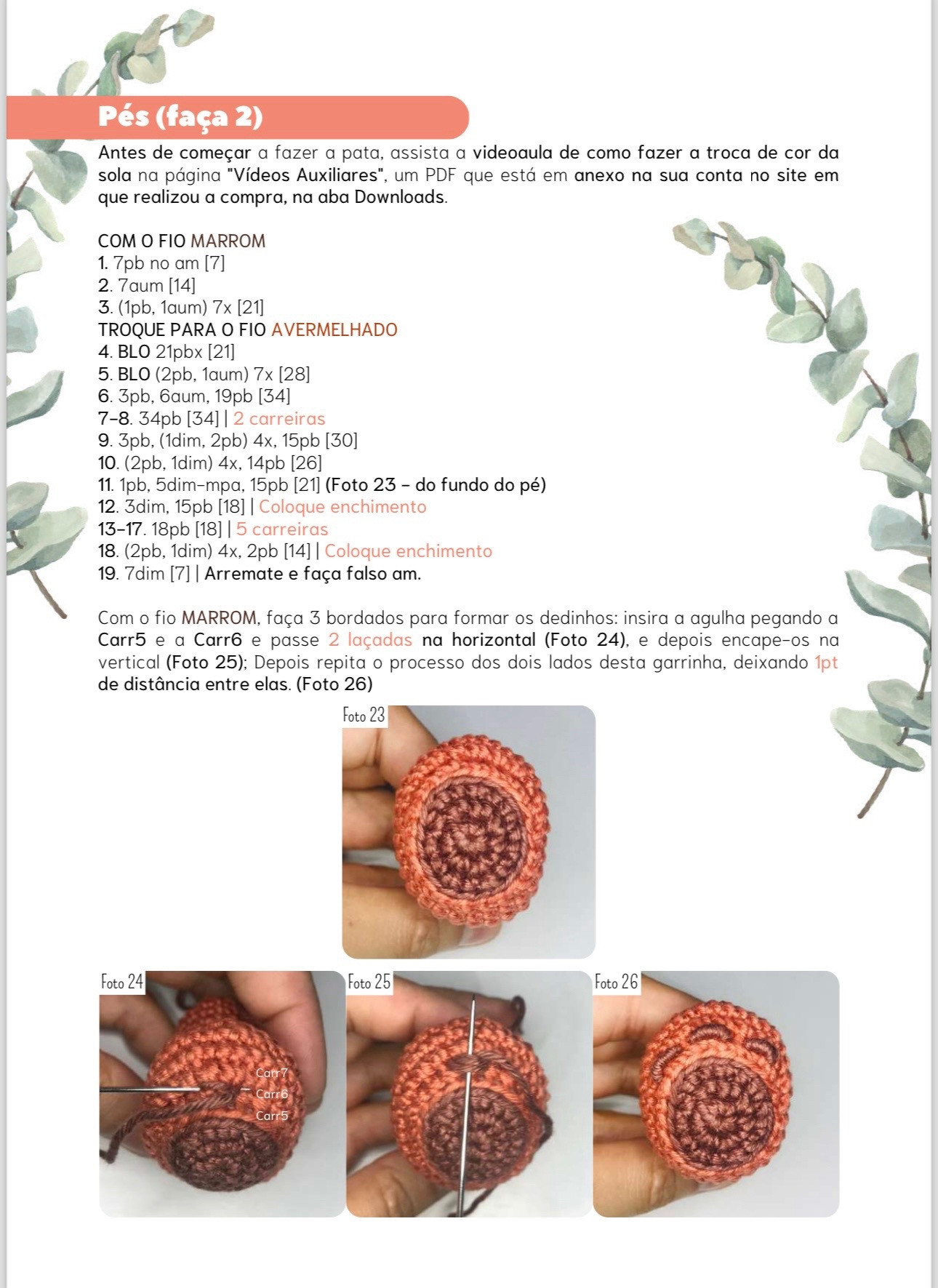 Tutorial Amigurumi Raposa Baby - Guia Completo