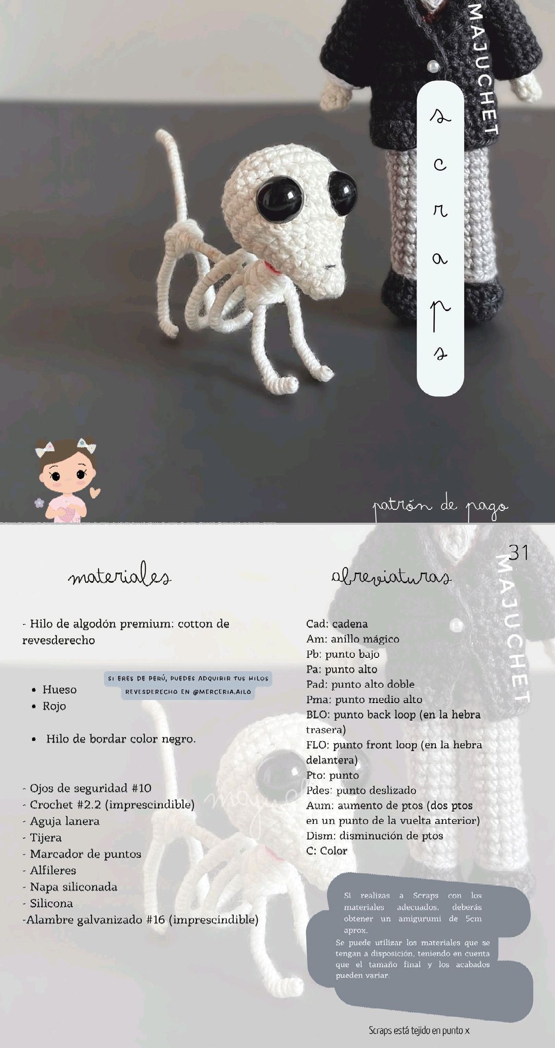Tutorial Amigurumi Victor El Cadáver de la Novia