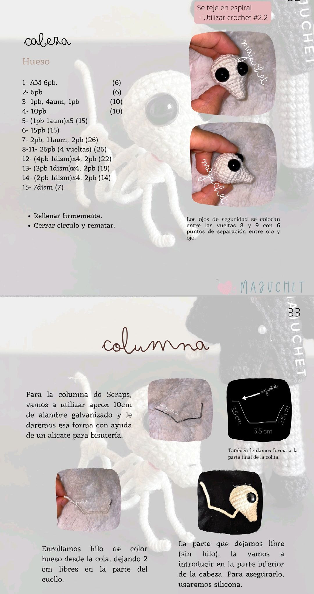 Tutorial Amigurumi Victor El Cadáver de la Novia