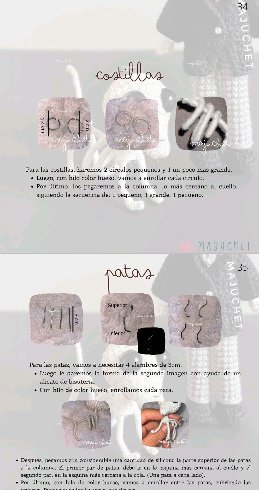 Tutorial Amigurumi Victor El Cadáver de la Novia