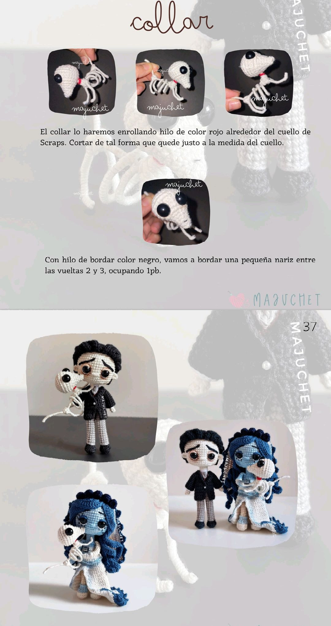 Tutorial Amigurumi Victor El Cadáver de la Novia