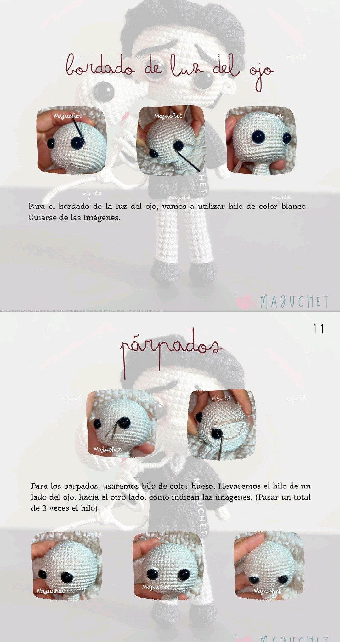 Tutorial Amigurumi Victor El Cadáver de la Novia