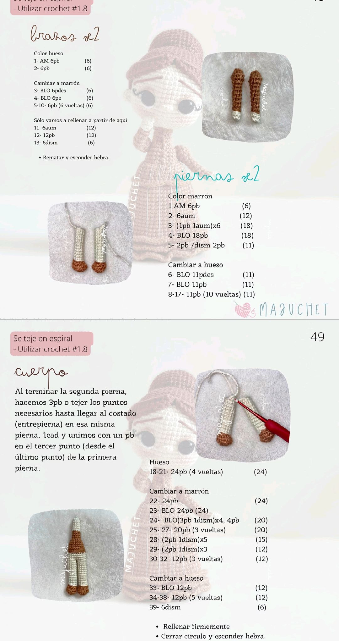 Tutorial Amigurumi Victor El Cadáver de la Novia