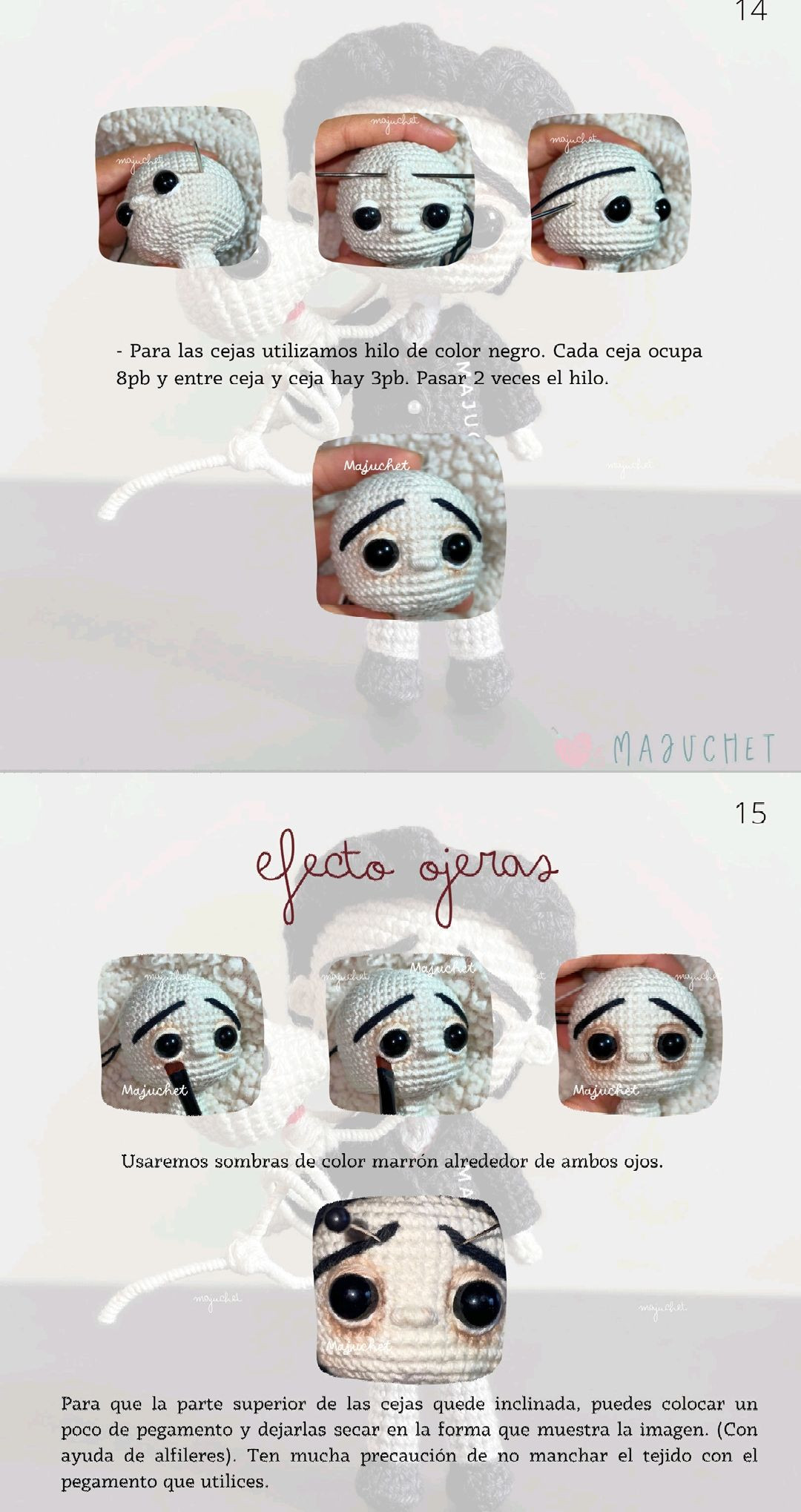 Tutorial Amigurumi Victor El Cadáver de la Novia