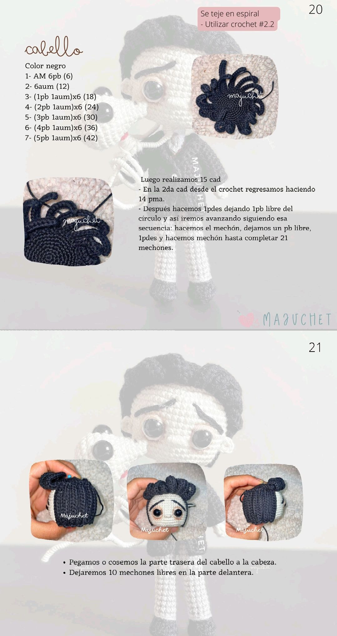 Tutorial Amigurumi Victor El Cadáver de la Novia