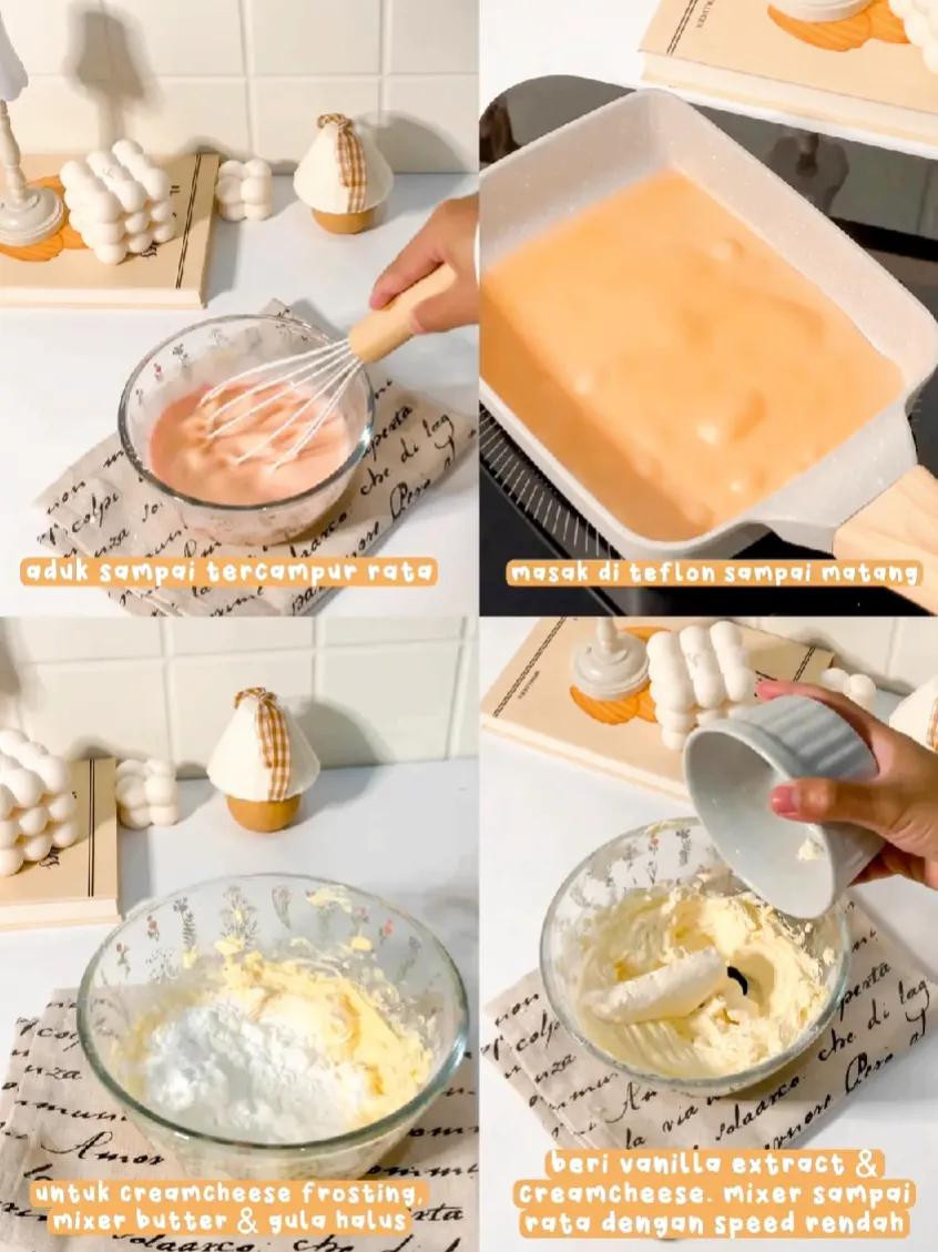 Tutorial Bánh Kếp Dâu (Strawberry Crepe Cake) Phong Cách Hàn Quốc