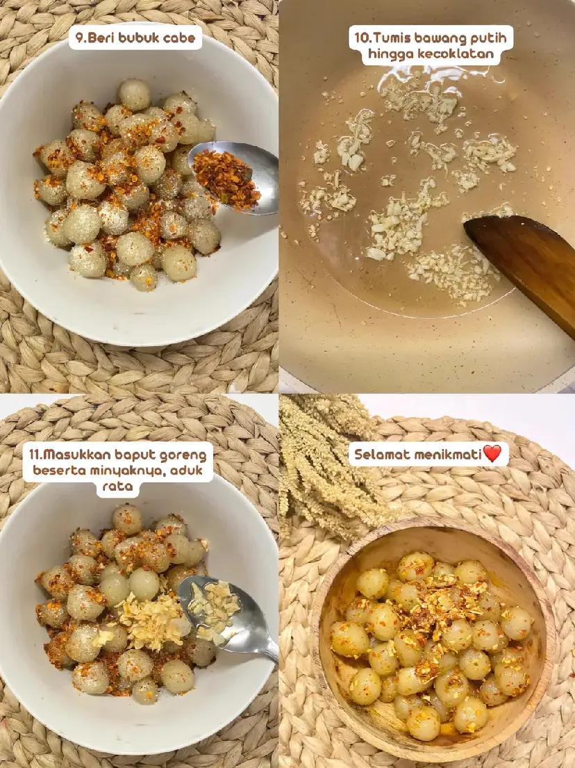 Tutorial Cách Làm Cimol Bojot Pedas: Món Snack Bỏng Giòn Từ Bột Tapioca