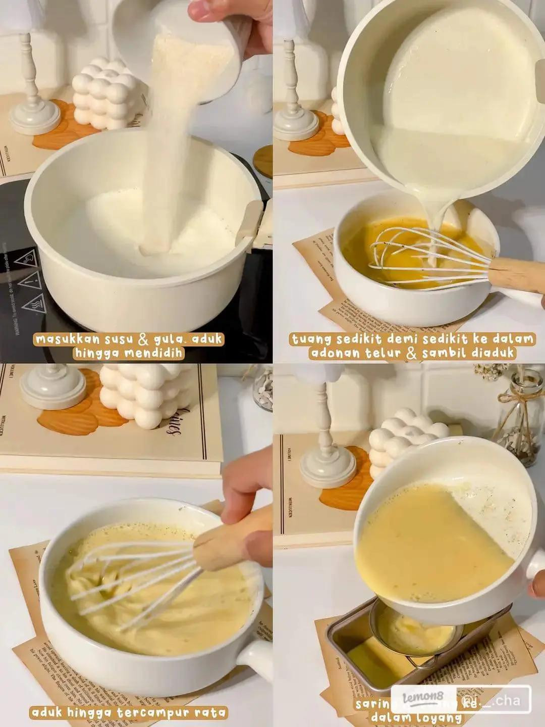 Tutorial Caramel Pudding: Cara Membuat Puding Karamel Halus dengan Hiasan Lucu