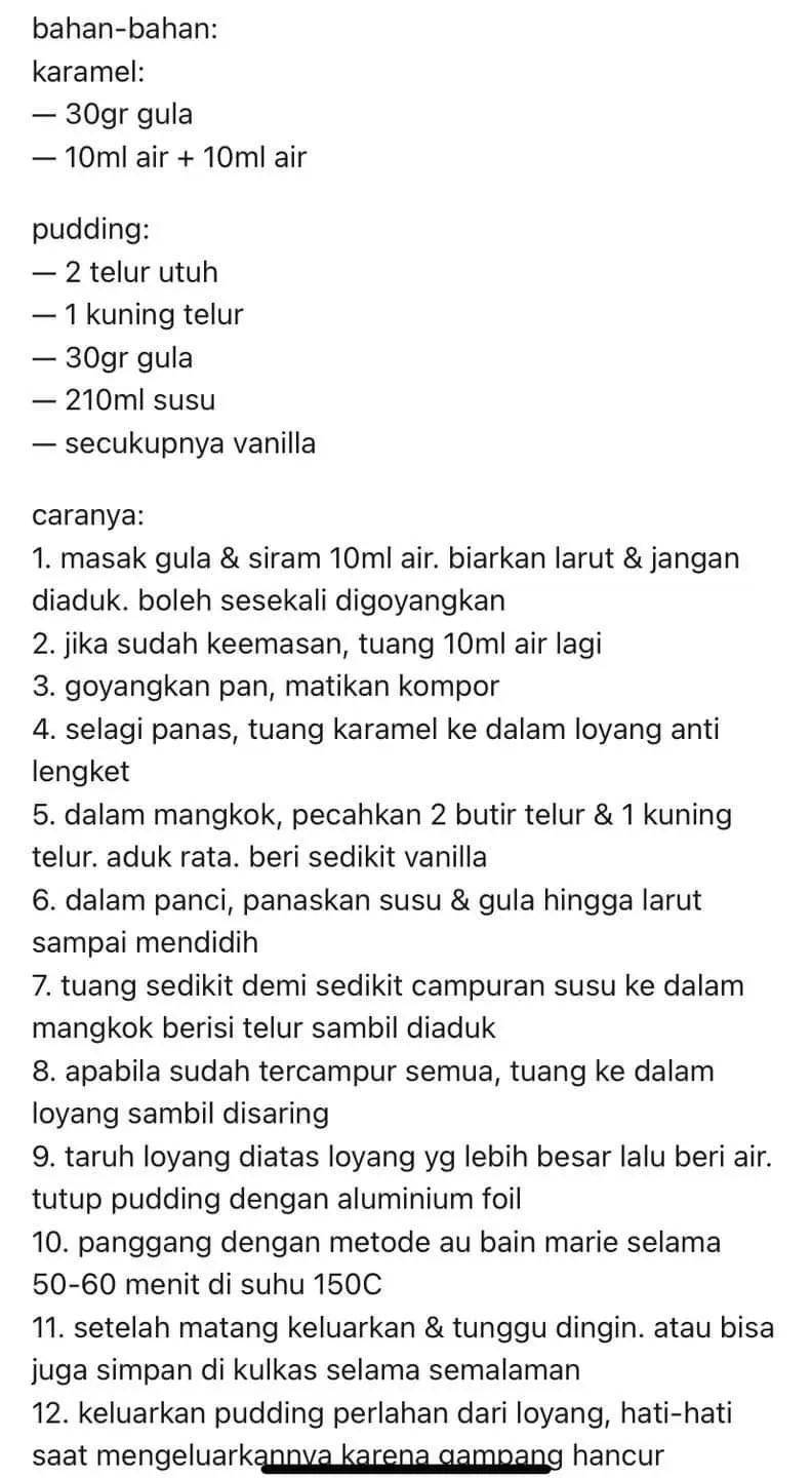 Tutorial Caramel Pudding: Cara Membuat Puding Karamel Halus dengan Hiasan Lucu