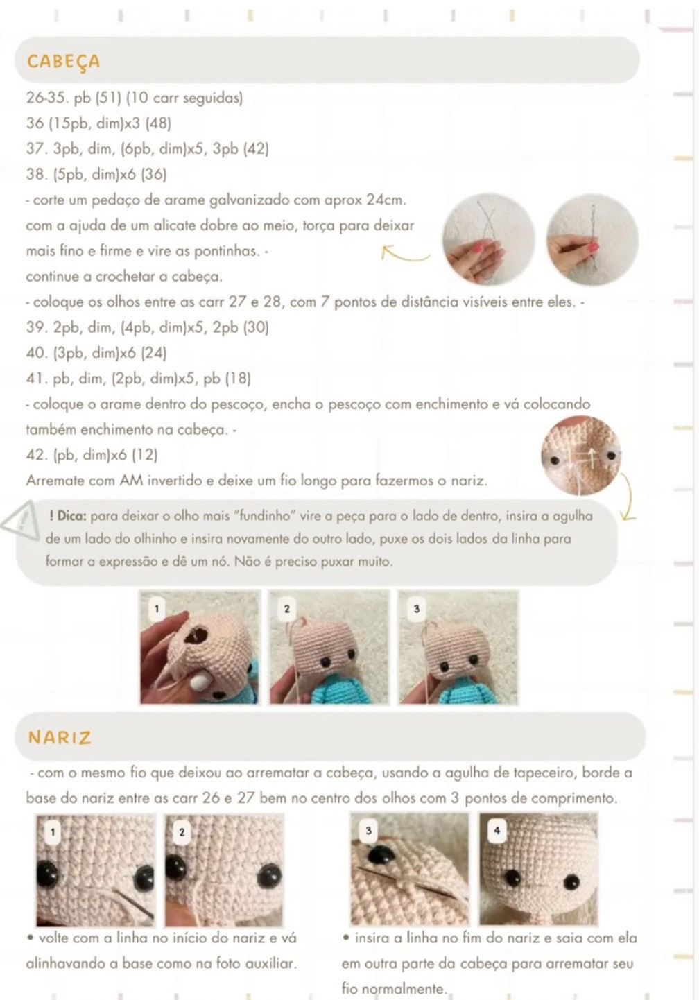 Tutorial Crochet Amigurumi Búp bê Anna Frozen