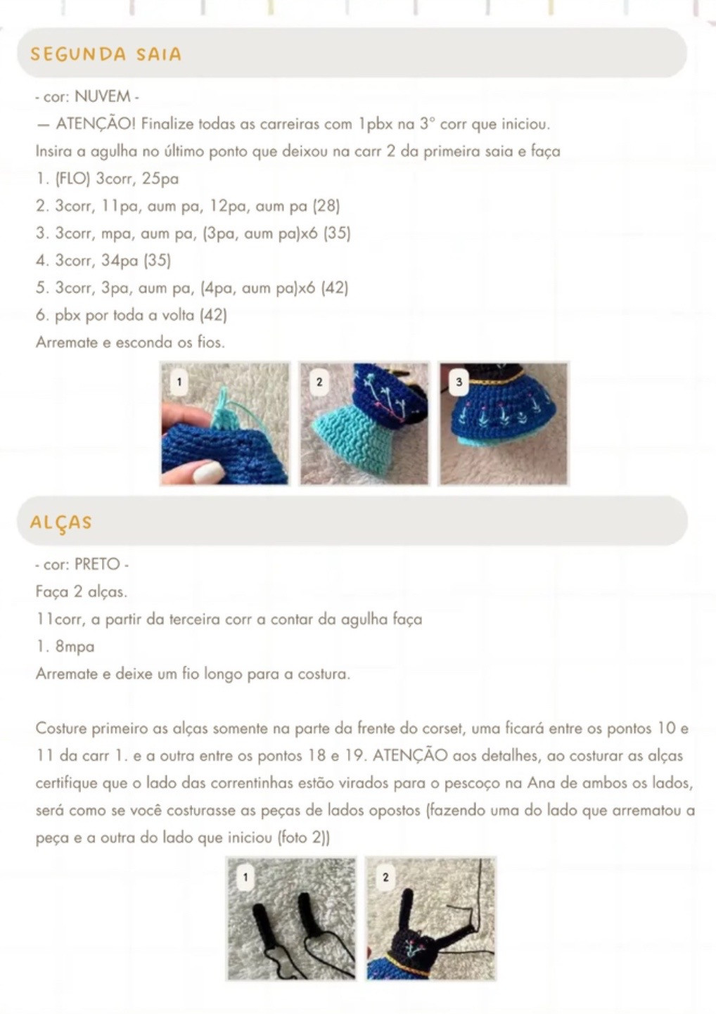 Tutorial Crochet Amigurumi Búp bê Anna Frozen