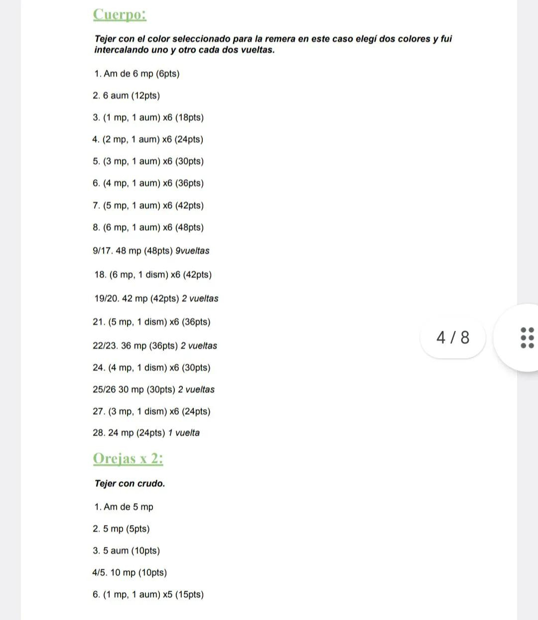Tutorial crochet amigurumi Conejo con Jardinero