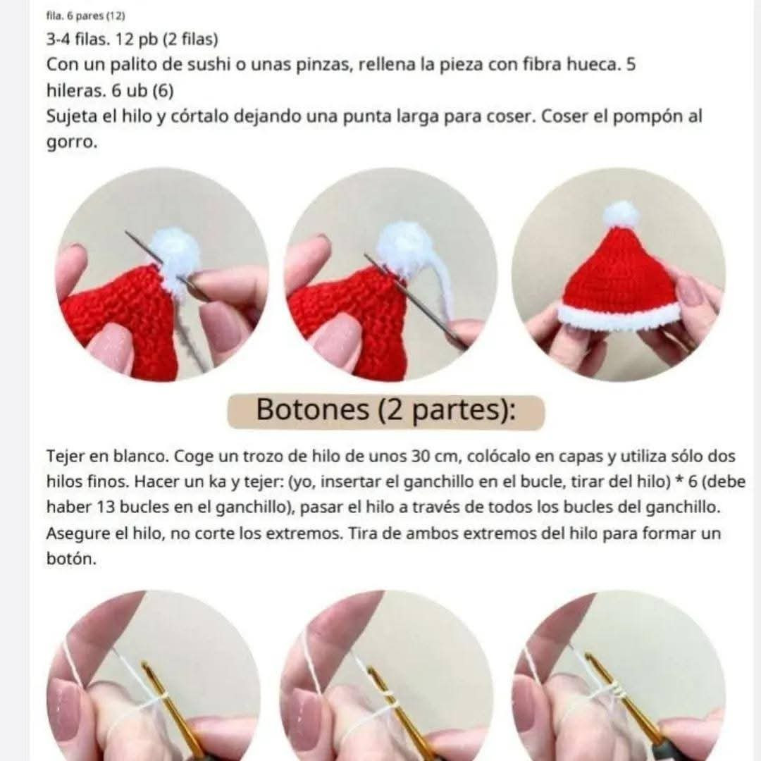 Tutorial crochet amigurumi Grinch Navidad