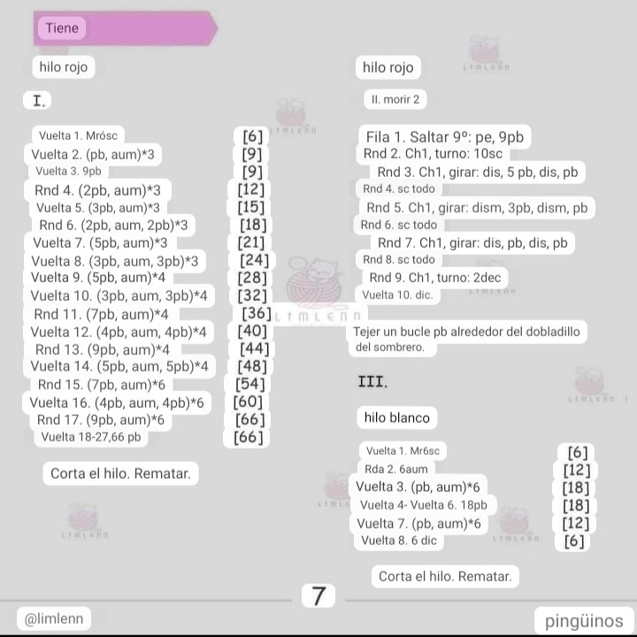 Tutorial Crochet Amigurumi Penguin Doll Pattern