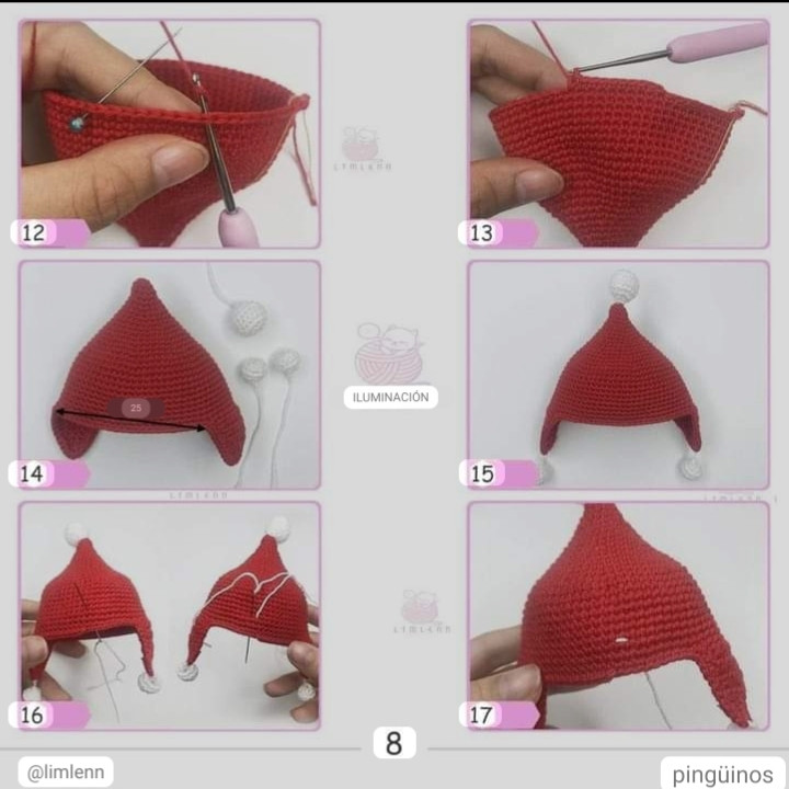 Tutorial Crochet Amigurumi Penguin Doll Pattern