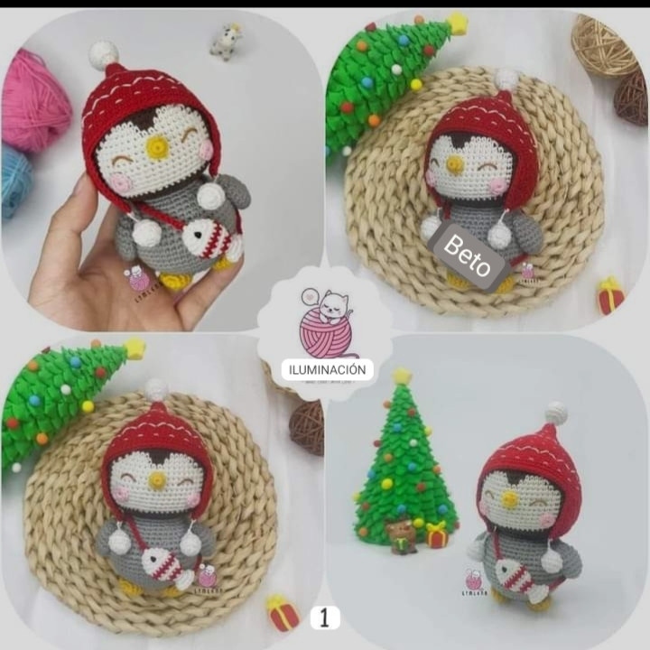Tutorial Crochet Amigurumi Penguin Doll Pattern