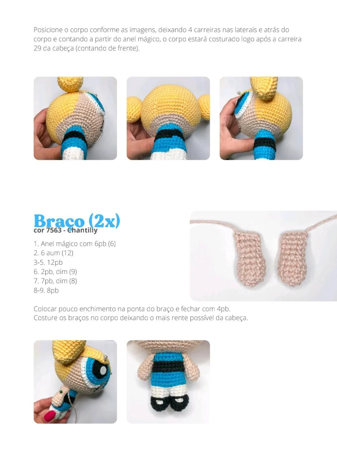 Tutorial Crochet Búp bê Chica Poderosa - Hướng dẫn chi tiết