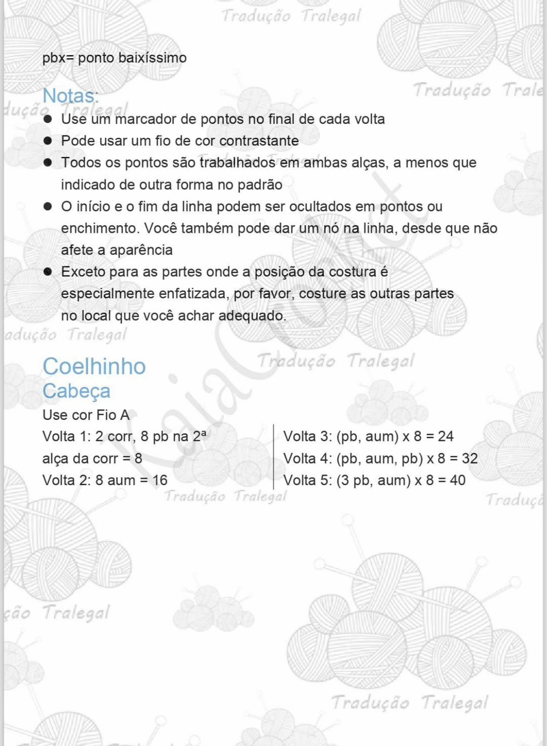 Tutorial Crochet Coelhinho Chaveiro Branco e Rosa com Gola