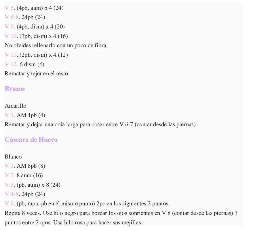 Tutorial Crochet Cute Yellow Chick in Eggshell Amigurumi Pattern