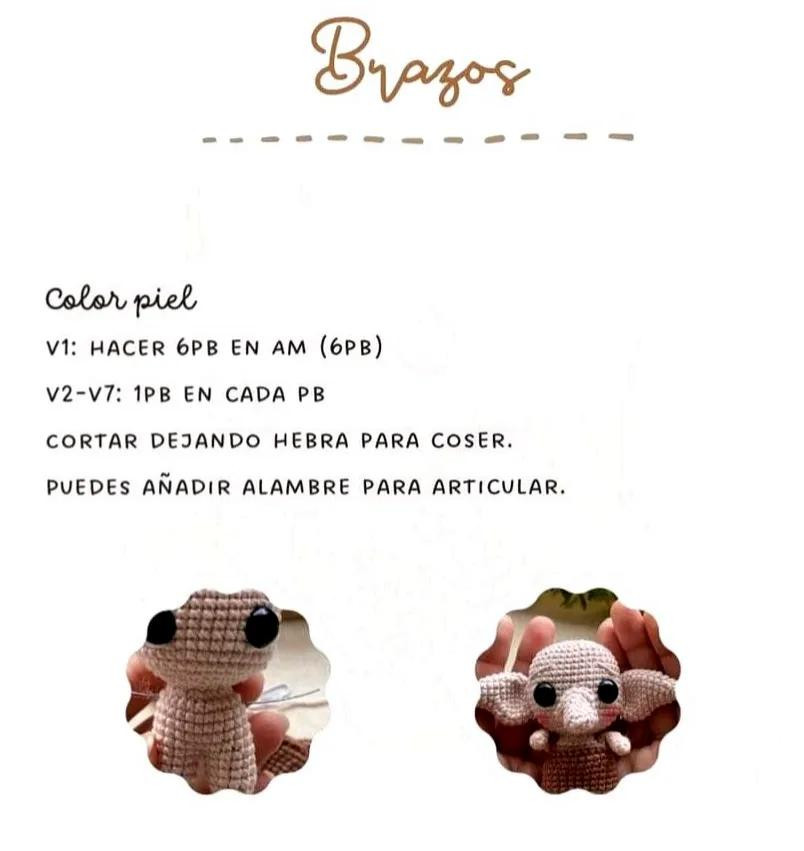 Tutorial Crochet Dobby Harry Potter Pattern in Spanish