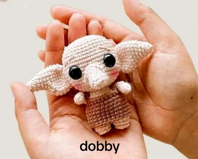 Tutorial Crochet Dobby Harry Potter Pattern in Spanish
