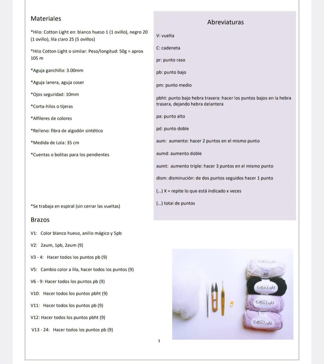 Tutorial Crochet Doll Lola: Red and Purple Spanish Flapper Style