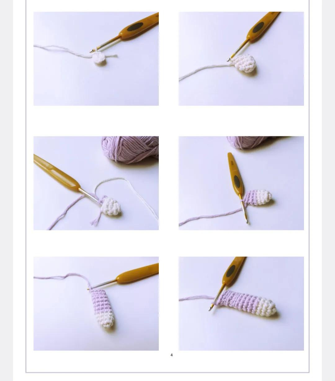 Tutorial Crochet Doll Lola: Red and Purple Spanish Flapper Style