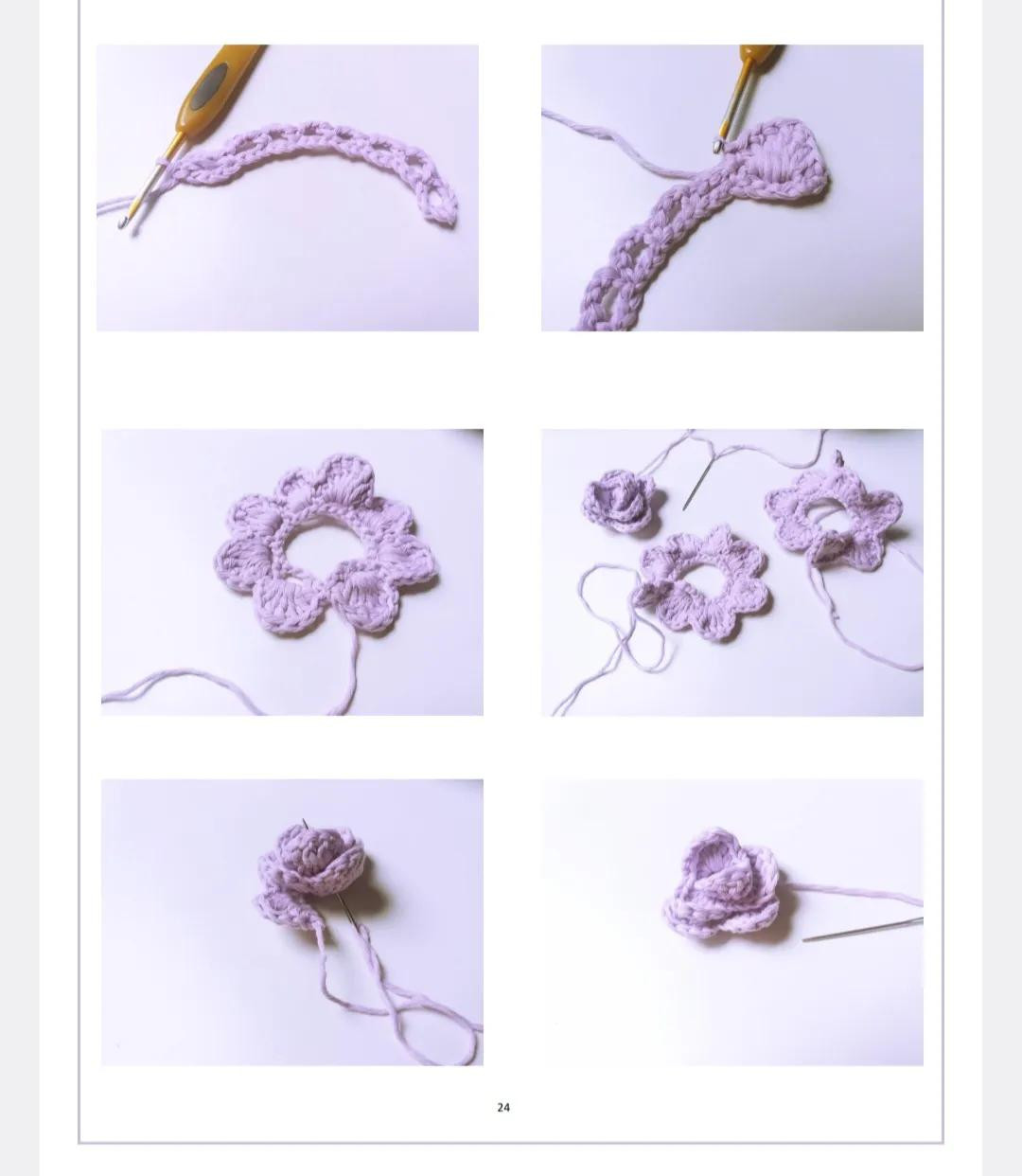 Tutorial Crochet Doll Lola: Red and Purple Spanish Flapper Style