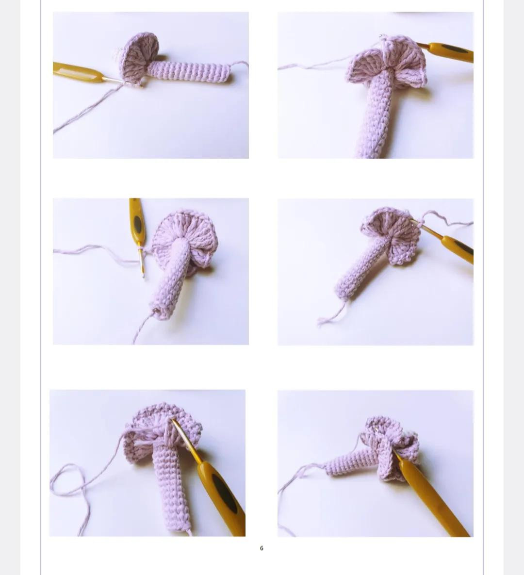 Tutorial Crochet Doll Lola: Red and Purple Spanish Flapper Style