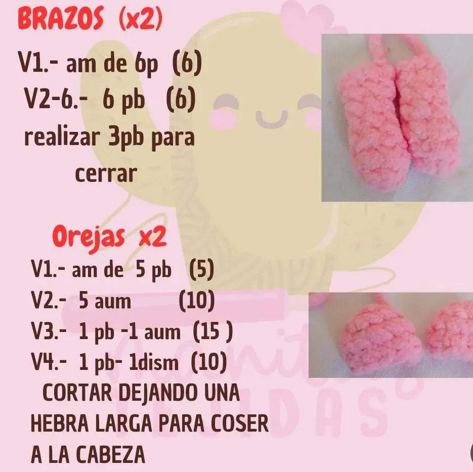 Tutorial Crochet Llavero Gato Rosa con Corazón
