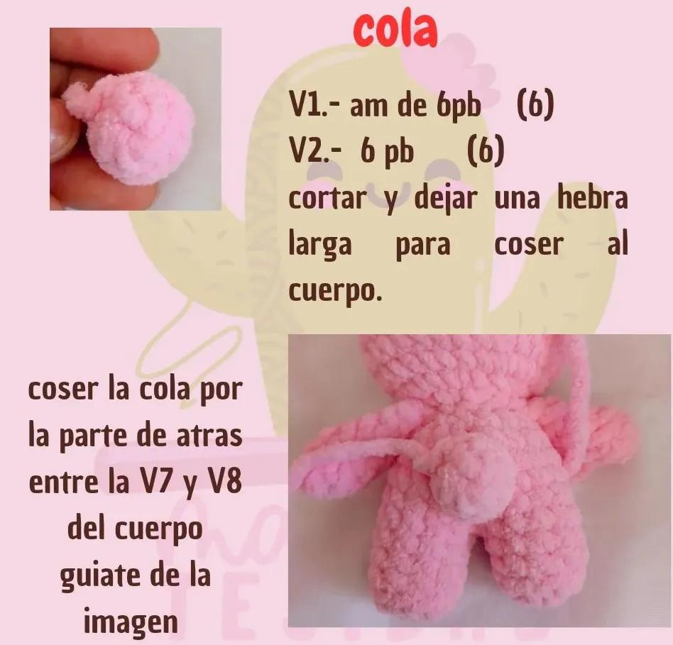 Tutorial Crochet Llavero Gato Rosa con Corazón