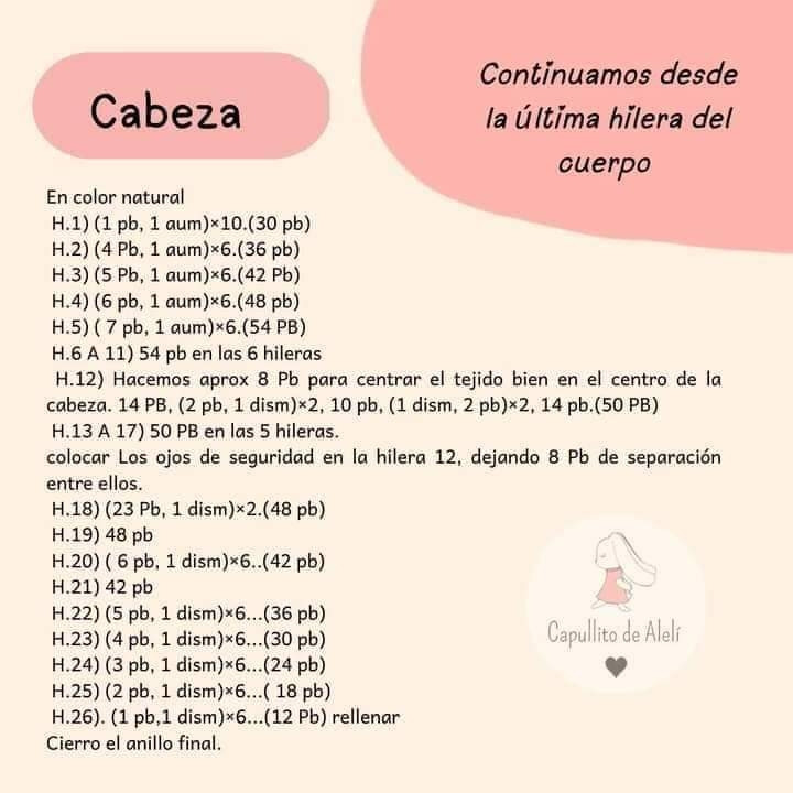 Tutorial crochet pattern for couple teddy bears