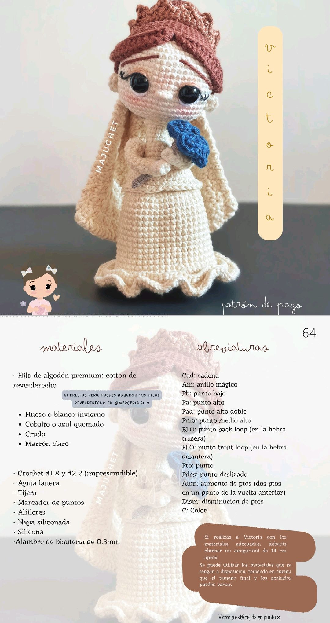 Tutorial Crochet Victoria Bride Corpse - El Cadáver de la Novia