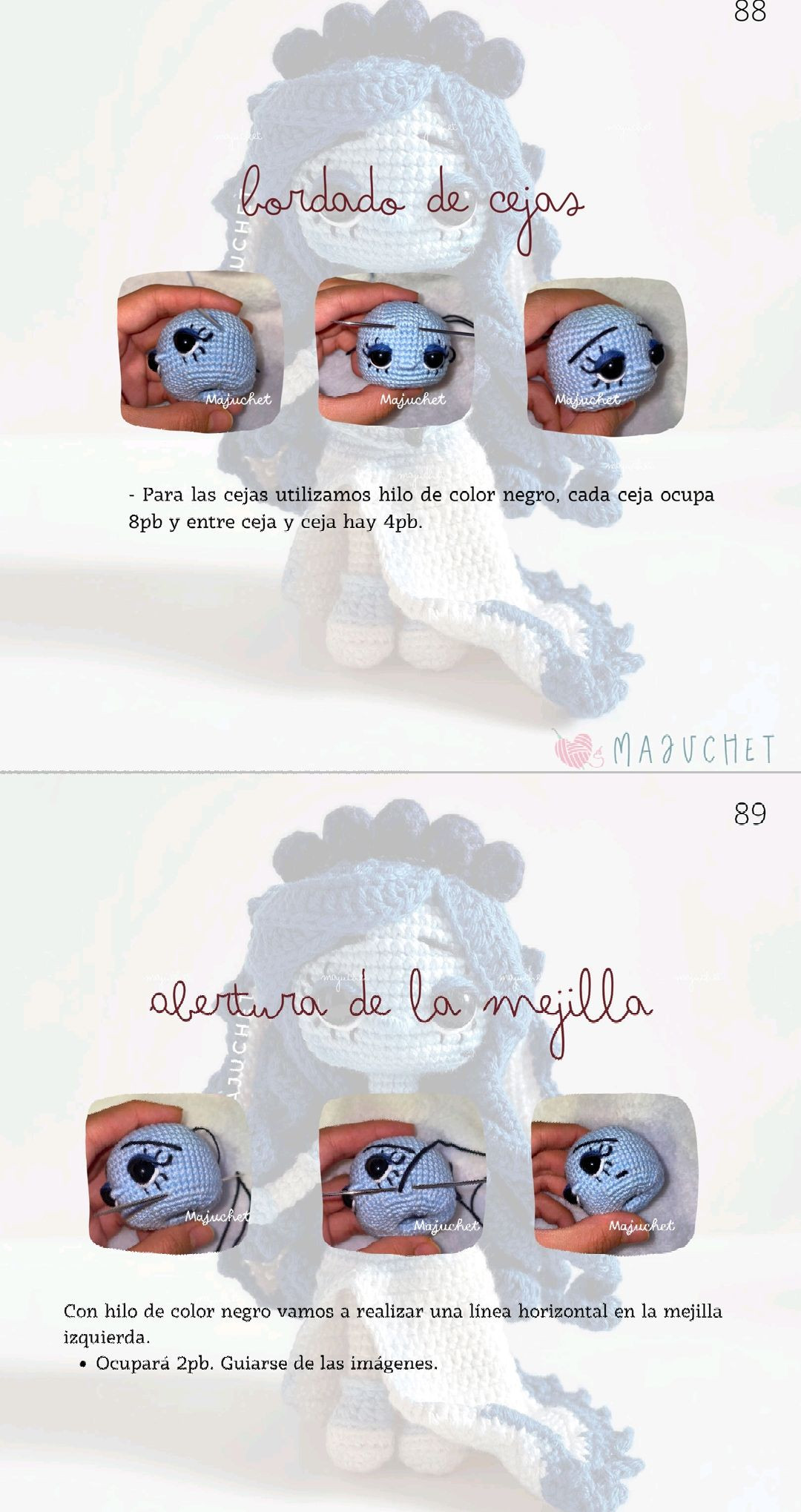 Tutorial Crochet Victoria Bride Corpse - El Cadáver de la Novia