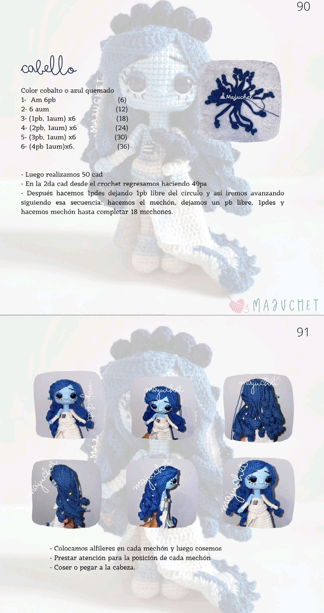 Tutorial Crochet Victoria Bride Corpse - El Cadáver de la Novia