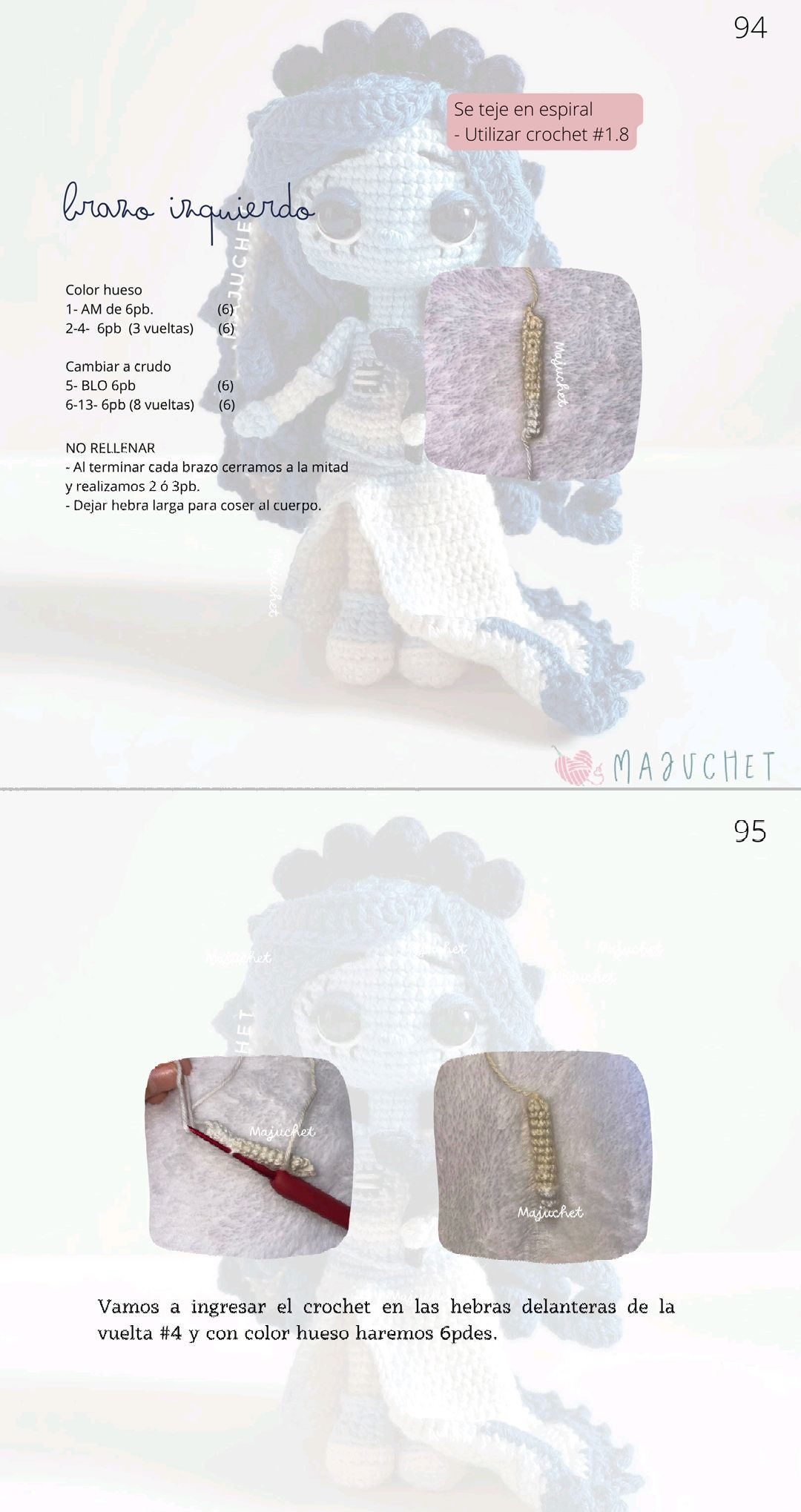 Tutorial Crochet Victoria Bride Corpse - El Cadáver de la Novia