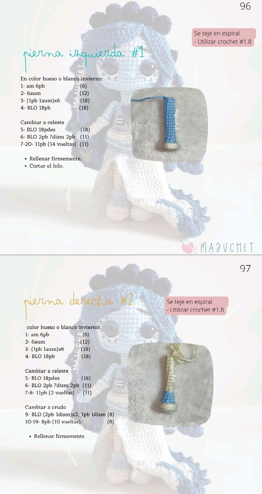 Tutorial Crochet Victoria Bride Corpse - El Cadáver de la Novia