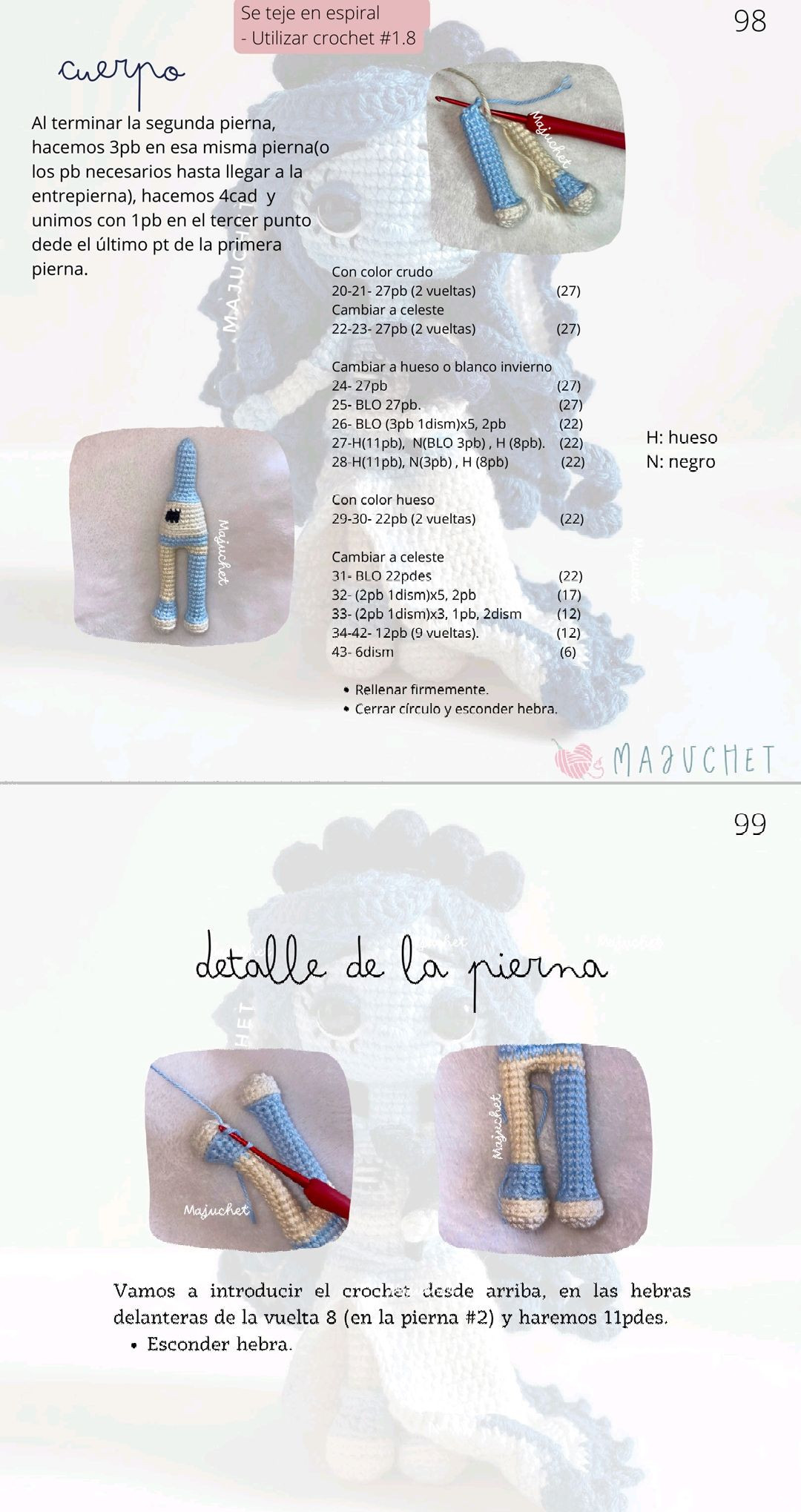 Tutorial Crochet Victoria Bride Corpse - El Cadáver de la Novia