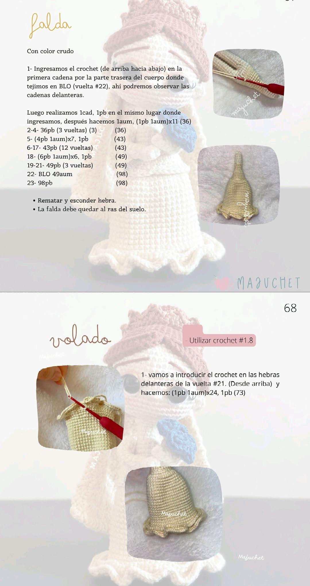 Tutorial Crochet Victoria Bride Corpse - El Cadáver de la Novia