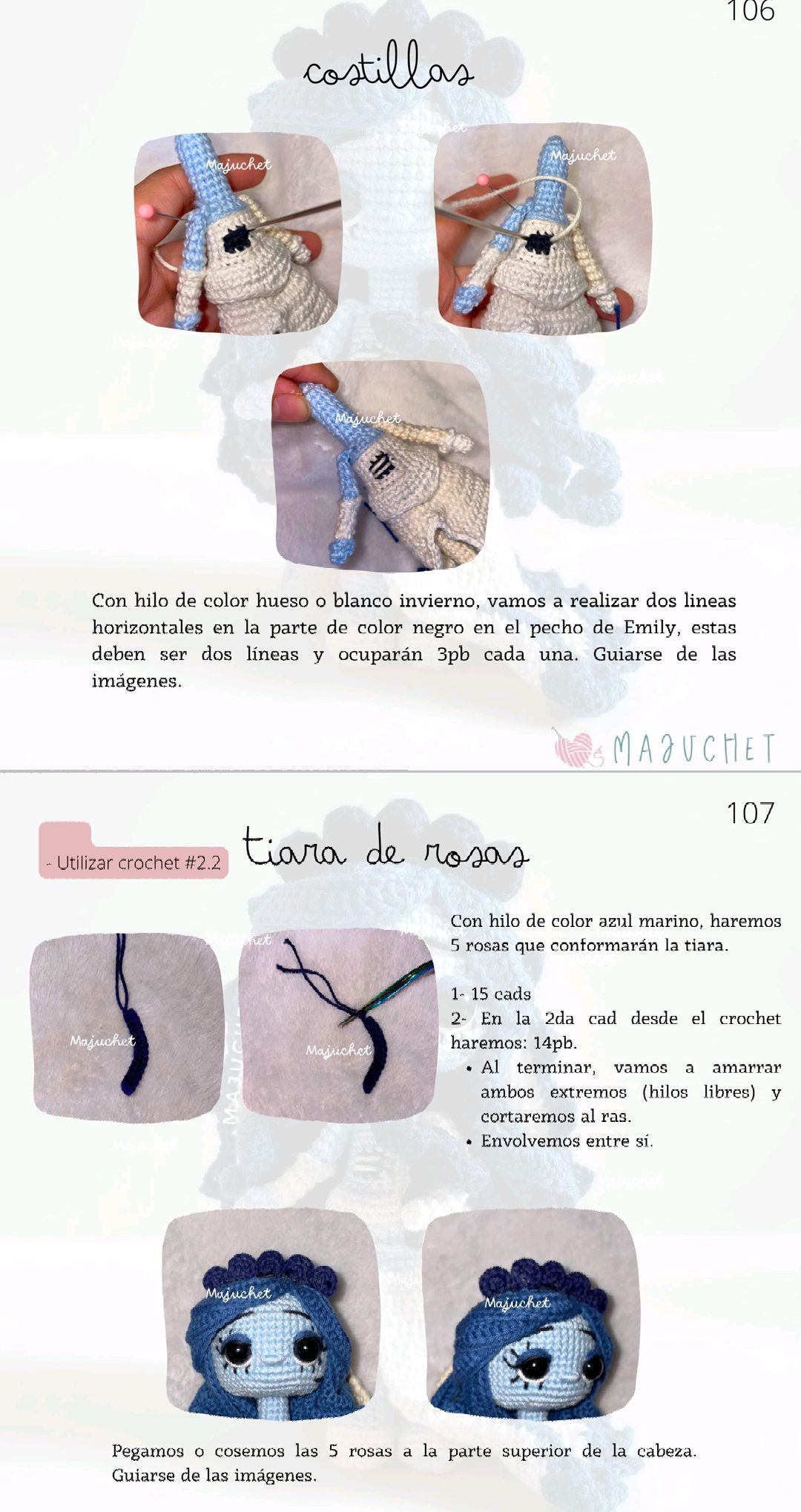 Tutorial Crochet Victoria Bride Corpse - El Cadáver de la Novia