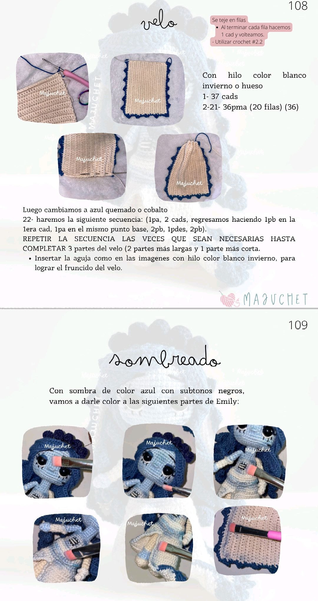 Tutorial Crochet Victoria Bride Corpse - El Cadáver de la Novia