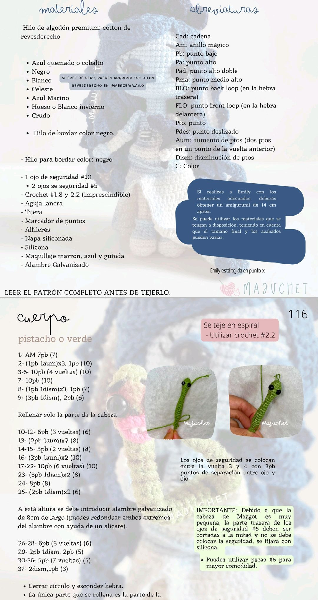 Tutorial Crochet Victoria Bride Corpse - El Cadáver de la Novia