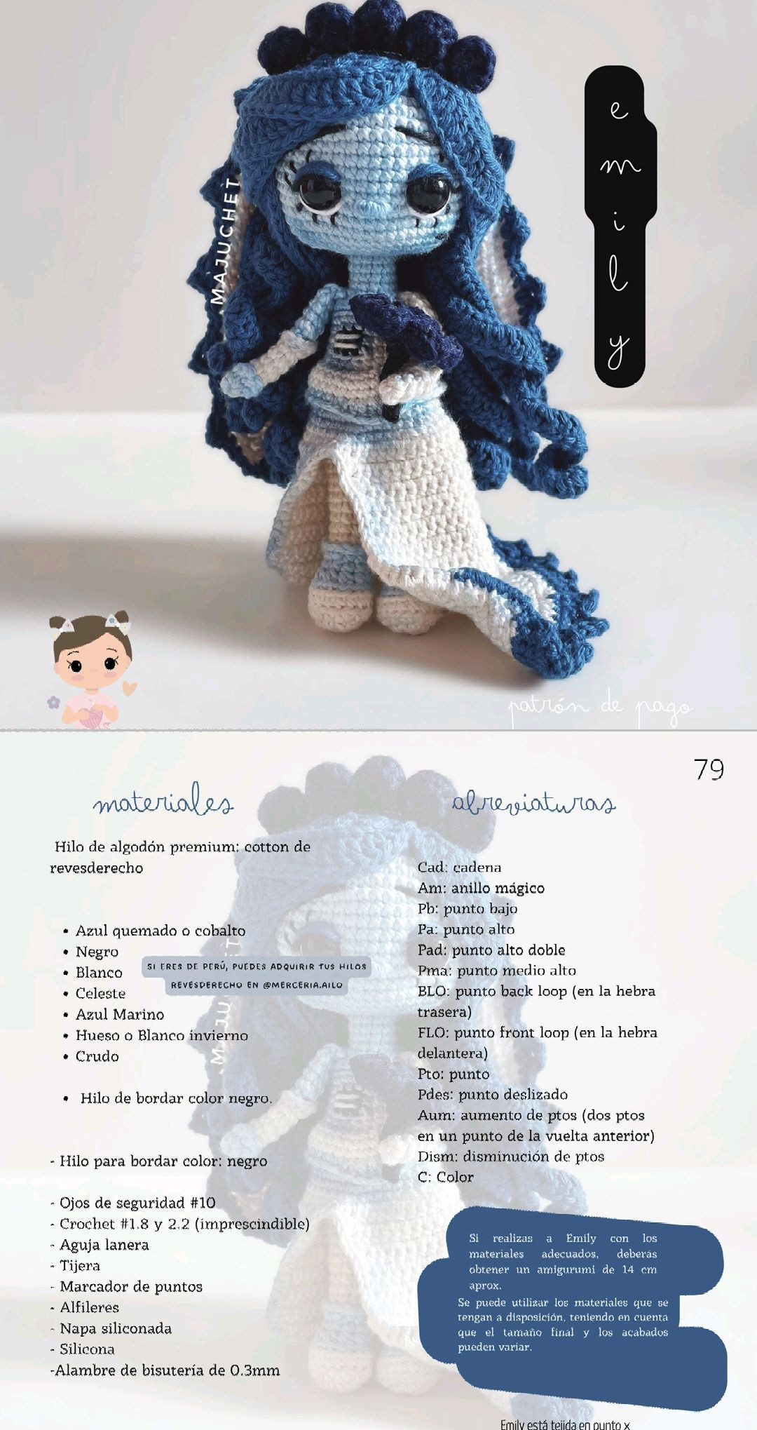 Tutorial Crochet Victoria Bride Corpse - El Cadáver de la Novia
