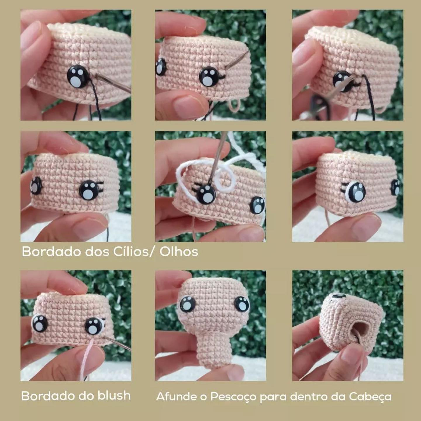 Tutorial Gratuito de Amigurumi Merida - Receita Completa com Fios e Passo a Passo