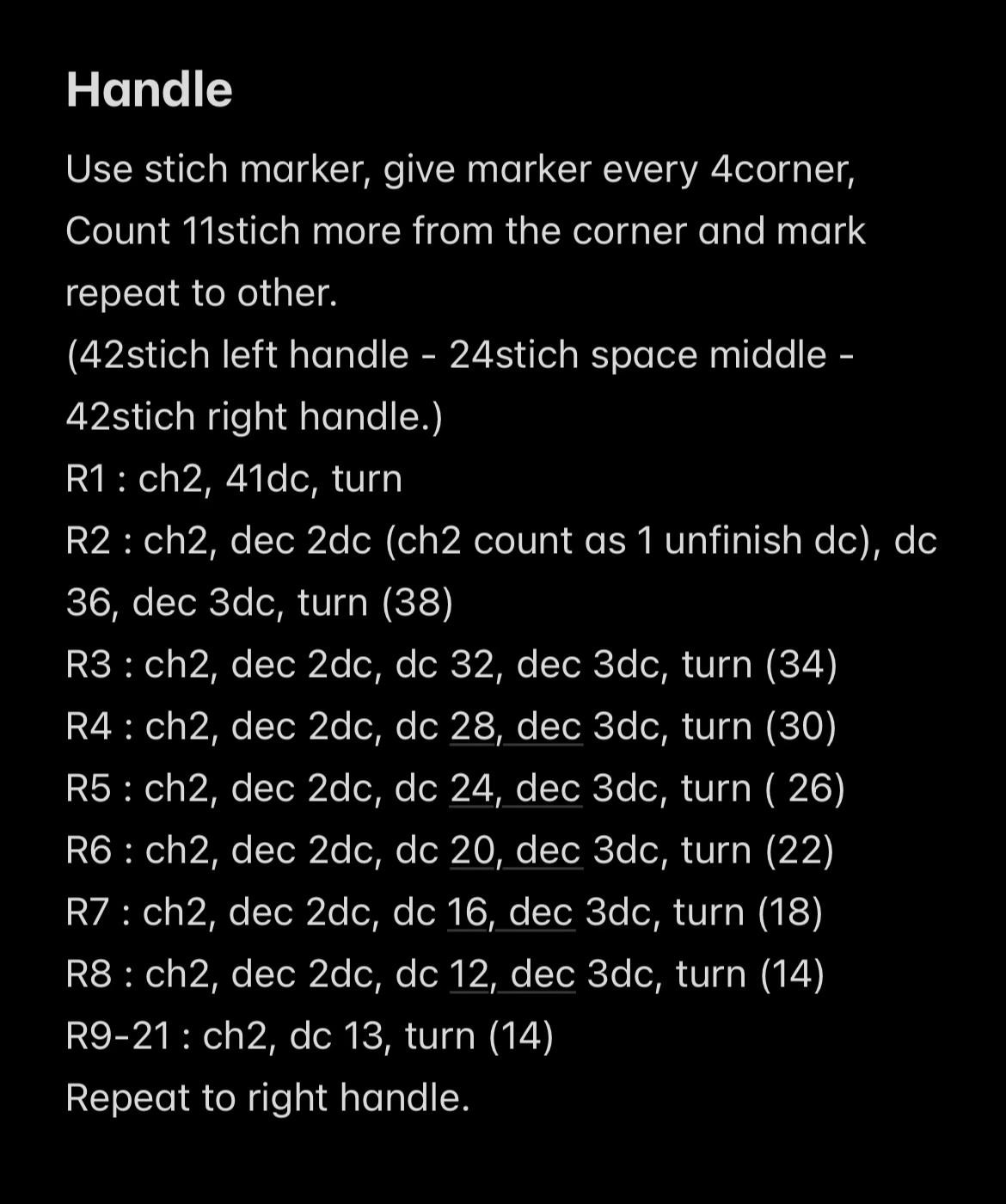 Tutorial Hobo Bag Crochet với nơ màu đỏ