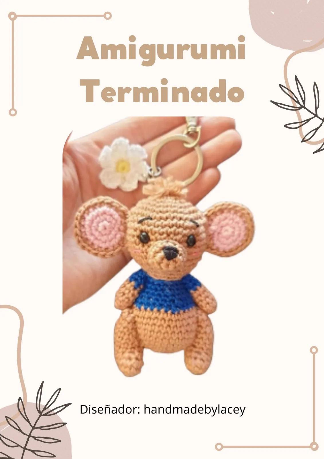 Tutorial Llavero Canguro Amigurumi Crochet