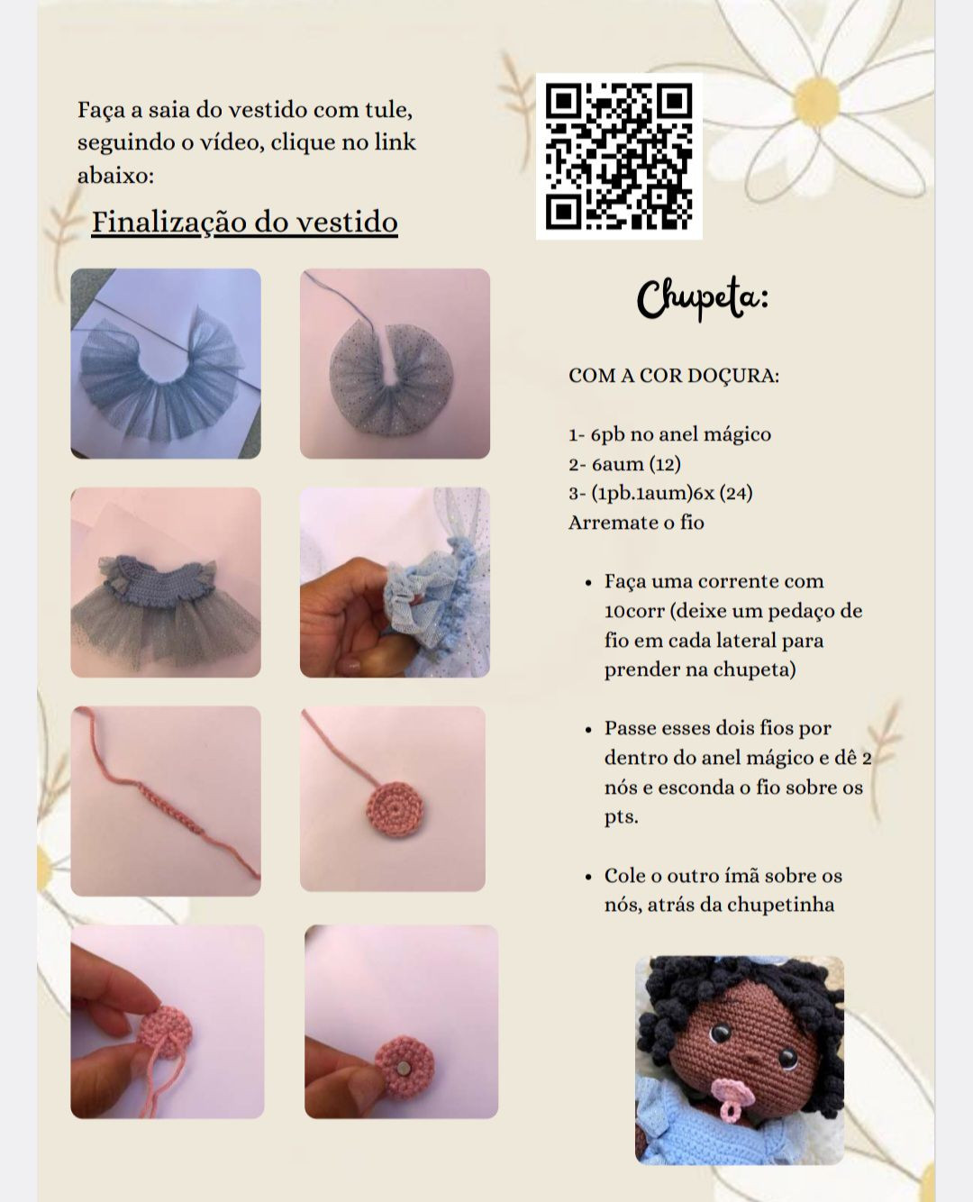 Tutorial Móc Búp bê Baby Maju: Hướng dẫn chi tiết phần đầu