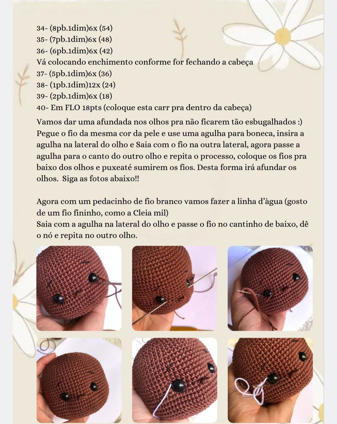 Tutorial Móc Búp bê Baby Maju: Hướng dẫn chi tiết phần đầu