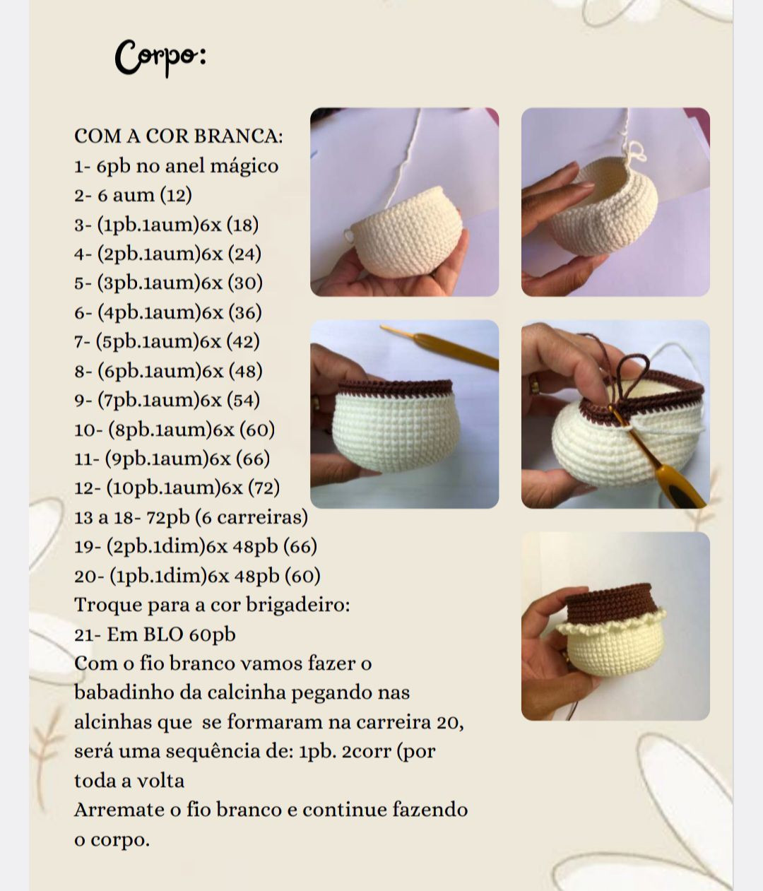 Tutorial Móc Búp bê Baby Maju: Hướng dẫn chi tiết phần đầu