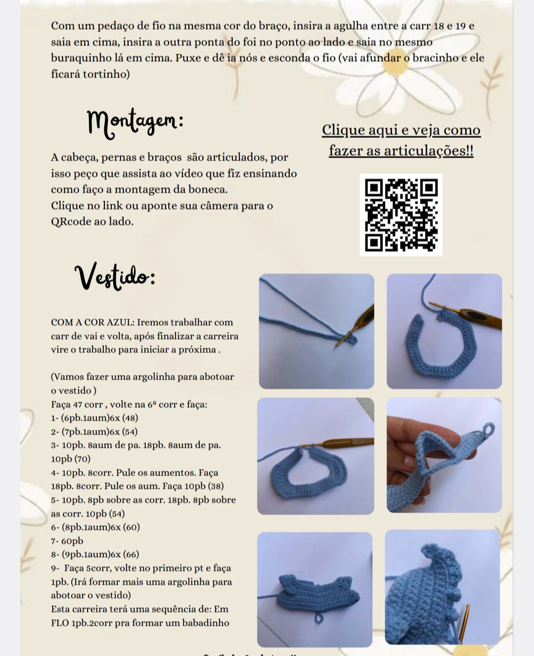 Tutorial Móc Búp bê Baby Maju: Hướng dẫn chi tiết phần đầu